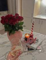 Strawberry Vase in pink