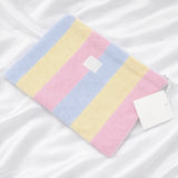 Gift Set pastel slippers and matching make up bag