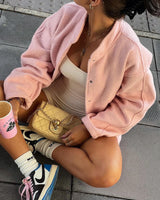 Wool Bomber Jacket
