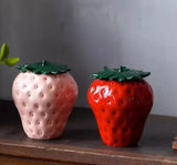 Strawberry Tea and Coffee Pots: A set of charming ceramic pots with a strawberry design, perfect for serving hot beverages.