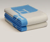 H cashmere throw large blanket various colours - THE GIFTED SISTERS
