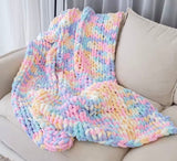 Chenille Pastel Blanket