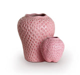 Strawberry Vase in pink