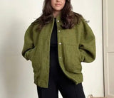 Wool Bomber Jacket