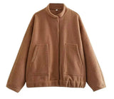 Wool Bomber Jacket