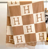 H Wool Scarf