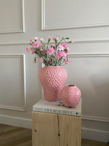 Strawberry Vase in pink
