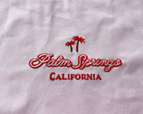 Palm Springs palm tree tote bag