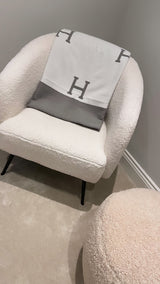 H cashmere throw large blanket various colours - THE GIFTED SISTERS