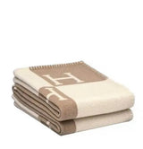 H cashmere throw large blanket various colours - THE GIFTED SISTERS