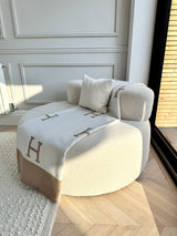 H cashmere throw large blanket various colours - THE GIFTED SISTERS
