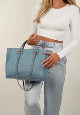 Plain canvas tote bag