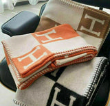 H cashmere throw large blanket various colours - THE GIFTED SISTERS